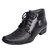 Aadi Black Darby Formal Shoes