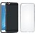Vivo Y55L Back Cover with Silicon Back Cover, Free Silicon Back Cover