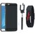 Vivo V3 Max Soft Silicon Slim Fit Back Cover with Selfie Stick and Digtal Watch