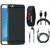 Vivo Y69 Soft Silicon Slim Fit Back Cover with Earphones