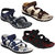 Armado Footwear Men Combo Pack Of 4 (Sandals  Floaters)