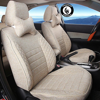 Buy Pegasus Premium Jute Car Seat cover Grey For Volkswagen Vento