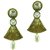Aarsh Traditional Gold Alloy Jhumki Earrings For Women and girl
