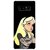 Samsung Galaxy note 8 Black Hard Printed Case Cover by HACHI - Cartoon Fans design