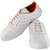Blinder Men's White Lace-up Casual Sneakers Shoes