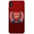 Iphone x Black Hard Printed Case Cover by HACHI - Football club design