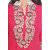 Meia Pink Embroidered Rayon Stitched Kurti