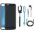 Redmi Y1 Soft Silicon Slim Fit Back Cover with Selfie Stick, Earphones, USB LED Light and AUX Cable