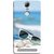 FUSON Designer Back Case Cover for Lenovo K5 Note :: Lenovo Vibe K5 Note Pro (Summer Vacation Beach Mobile Wallpaper Blue Sky )