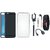 Oppo F3 Plus Soft Silicon Slim Fit Back Cover with Silicon Back Cover, Selfie Stick, Digtal Watch, Earphones and OTG Cable