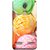 FUSON Designer Back Case Cover for Lenovo K6 (Colourful Ice Cream Berry Cherry Pista Flavours )