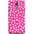 FUSON Designer Back Case Cover for Lenovo K6 Note (Small Bubbles Marbles Circle Pink Board)