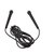Port superior Quality skipping rope with Comfortable Foam grip  (Black)
