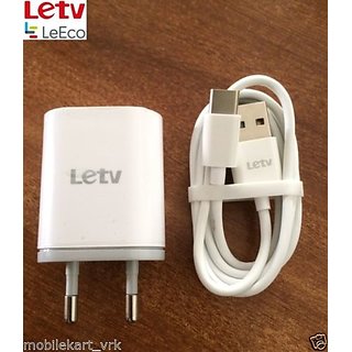 Buy 100 Percent Original LETV 2AMP Travel Charger With USB Cable For Letv LeEco Le 1s Eco With 1 ...