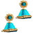 Fashionable Silk Thread earrings for women  Girls by shrungarika ST-10