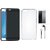 Oppo F3 Stylish Back Cover with Silicon Back Cover, Earphones and Tempered Glass