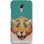 FUSON Designer Back Case Cover For YU Yunicorn :: YU Yunicorn YU5530 (Multicolour Tigers Leopard Perfect Look King Night Tree)