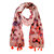 Printed Poly Cotton Set of three mullticoloured stoles scarf and stoles for women