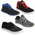 Super Men Combo Pack of 4 (Casual Sneakers Shoes With Sports Shoes)