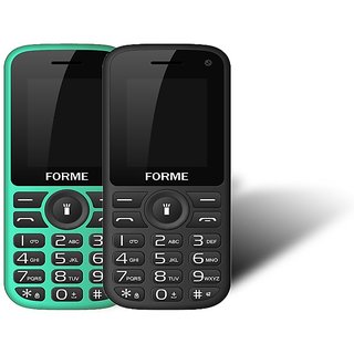 Forme N5+(Combo Of 2 Selfie Phones) Black+Red Green+Bla