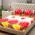 Home Berry 3D Double Bedsheet with 2 Pillow Covers