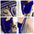 Sky Blue Velvet Embroidery Semi-Stitched Patiala Suit					