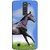 FUSON Designer Back Case Cover for LG K7 :: LG K7  Dual SIM :: LG K7 X210 X210DS MS330 :: LG Tribute 5 LS675  (Black Horse Blue Sky Clouds Look)