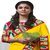 Indian Style Sarees New Arrivals Latest Women'sMulti Color Chanderi Cotton Kalamkari Print Border With Kalamkari Blouse