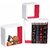 Onlineshoppee MDF Artesania Cube Floating Wall Shelves Set of 3