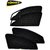 HOMMER Premium Quality Zipper Magnetic Sun Shades (Set Of 6) For Mahindra Xylo