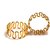 Daily Use Metal Alloy (Panchaloha) Toe Ring for Women- Expandable Wavy Pattern