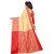 Satyam Weaves Women'S Ethnic Wear Polycotton Red Colour Saree.