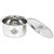 Taluka Stainless Steel Induction Friendly Topes with Lid Steel Topia 5 PCS COMBO SET  1.5,2,2.5,3,3.5 Liter in One set KITCHEN COMBO