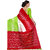 Ajira Green Bhagalpuri Silk Self Design Saree With Blouse