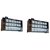 Grind Sapphire 12W Rechargeable Emergency LED Lights - Set Of 2