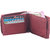 Krosshorn Genuine Leather Red Casual Wallet (KW11098)