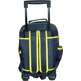 girls pull along suitcase