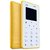 CARD PHONE - World Smallest Phone , Ultra Slim ATM Card Size Phone - SLIM and Sleek - Tecoze X6 - YELLOW COLOUR