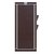 Cbeeso Metal Foldable Seven Layer Cabinet (Finishing Colour-Dark Brown)