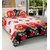 Luxmi Exclusive Printed polycotton Double Bedsheet With 2 Pillow Covers -Red