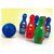 Bowling Set 6 Bowling Pins  2 Balls Party Toy For Kids - Big Size