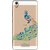 Snooky Printed Peacock Mobile Back Cover of Lava X9 - Multicolour