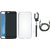 Samsung J7 Max Ultra Slim Back Cover with Silicon Back Cover, Selfie Stick and AUX Cable