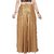 Tara Lifestyle stretchable Plain Casual Wear Palazzo Pant For Women's - Free Size (Waist  26 to 34) Shimmer Gold