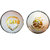 ZAP Club White High Quality Leather Ball(set of 6)