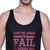 GliZt Black Printed DryFit Vest For Casual Gym and Beach Wear