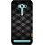 FUSON Designer Back Case Cover For Asus Zenfone 2 Laser ZE550KL (5.5 Inches) (Geometric Wallpaper Art Print Black And White )