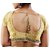 Vindhya Ethnic Golden wedding blouse