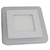 White+Pink Dual Color 9 W Power LED Ceiling Panel Light square shape