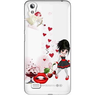 Buy Snooky Printed Girl Mobile Back Cover Of Vivo Y17